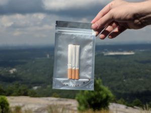 American Kratom cigarettes enjoyed on top of stone mountain Georgia