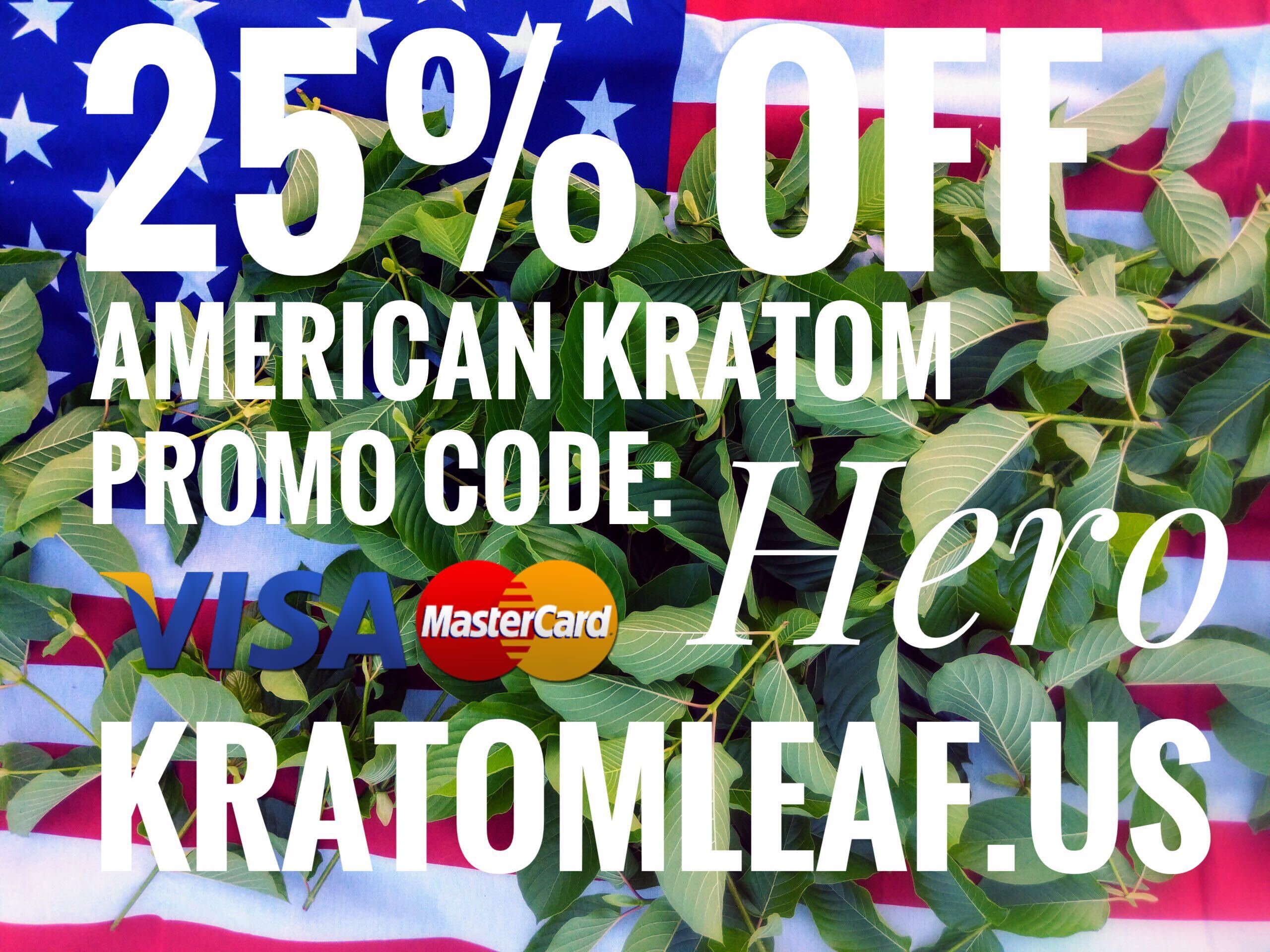 American Kratom Veterans Day Coupon Promo